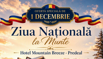 Ofertă 1 Decembrie la Predeal